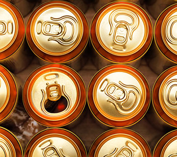 Soda cans